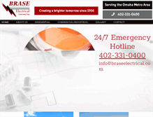Tablet Screenshot of braseelectrical.com